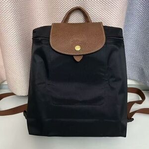 Longchamp Le Pliage Small Black  Backpack